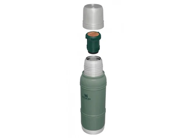 Термос Stanley Artisan Thermal Hammertone Green 1 л Фото 2